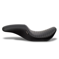 PartzBiz HD LPLK-867NBPT - Le Pera Silhouette Pleated Seat for Arlen Ness Winged Stretched Gas Tank 19-852 PartzBiz HD LPLK-867NBPT - Le Pera Silhouette Pleated Seat for Arlen Ness Winged Stretched Gas Tank 19-852