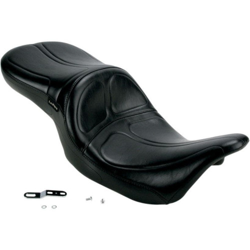 PartzBiz HD: 4410918-Le Pera Stitch 2 Up Black Maverick Seat 1 ชิ้น Touring Harley FLH/T 08-16 | แอลเค-957 PartzBiz HD: 4410918-Le Pera Stitch 2 Up Black Maverick Seat 1 ชิ้น Touring Harley FLH/T 08-16 | แอลเค-957