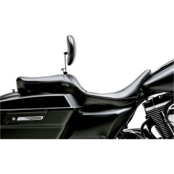 PartzBiz HD LPLK-957BRS - Le Pera LK-957BRS Smooth 2-Up Black Maverick Seat w/ Backrest Harley FLH 08-23 | LK-957BRS PartzBiz HD LPLK-957BRS - Le Pera LK-957BRS Smooth 2-Up Black Maverick Seat w/ Backrest Harley FLH 08-23 | LK-957BRS
