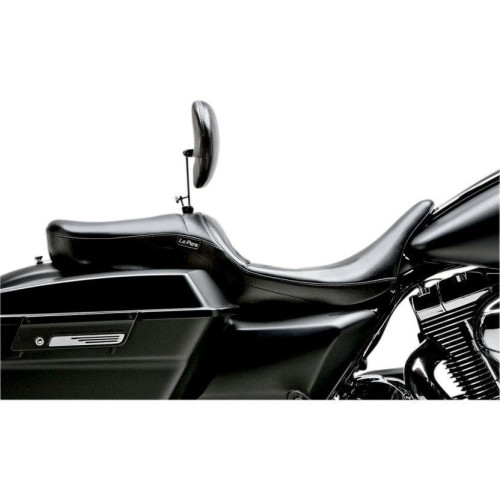 PartzBiz HD: 4410919-Le Pera LK-957BRS Smooth 2-Up Black Maverick Seat w/ Backrest Harley FLH 08-23 | LK-957BRS PartzBiz HD: 4410919-Le Pera LK-957BRS Smooth 2-Up Black Maverick Seat w/ Backrest Harley FLH 08-23 | LK-957BRS