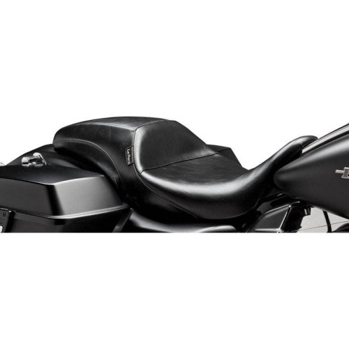 PartzBiz HD: 4410883-Le Pera LK-987 Outcast Smooth Full Black Seat Harley Touring FLH/T 08-17 | LK-987 PartzBiz HD: 4410883-Le Pera LK-987 Outcast Smooth Full Black Seat Harley Touring FLH/T 08-17 | LK-987