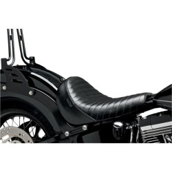 PartzBiz HD LPLKS-007PT - Le Pera LKS-007PT Pleated Black Bare Bones Solo Seat Harley Softail FXS & FLS | LKS-007PT PartzBiz HD LPLKS-007PT - Le Pera LKS-007PT Pleated Black Bare Bones Solo Seat Harley Softail FXS & FLS | LKS-007PT
