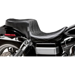 PartzBiz HD LPLN-023DM - Le Pera LN-023 DM Diamond Stitch Cherokee 2 Up Seat Harley Dyna FXDWG 96-03 | LN-023 DM PartzBiz HD LPLN-023DM - Le Pera LN-023 DM Diamond Stitch Cherokee 2 Up Seat Harley Dyna FXDWG 96-03 | LN-023 DM