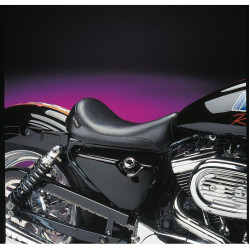 PartzBiz HD LPLT-856 - Le Pera Slihouette Black Smooth Solo Seat 4 Harley 86-03 XL รุ่น W/4.5 Gal ถัง | LT-856