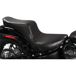 PartzBiz HD LPLY-020 - Le Pera LY-020 Cherokee Black 2-UP Smooth Seat 18-23 Softail Street Bob Slim | LY-020 PartzBiz HD LPLY-020 - Le Pera LY-020 Cherokee Black 2-UP Smooth Seat 18-23 Softail Street Bob Slim | LY-020