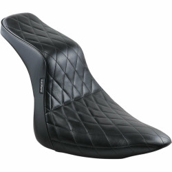 PartzBiz HD LPLY-020DM - Le Pera LY-020DM Black Diamond Stitched Cherokee 2-UP Seat 18-23 Harley Davidson Softail Street Bob Slim FXBB FLSL Custom Classic Upgrade replacement Motorcycle Bike Saddle Passenger 0802-1161 08021161 PartzBiz HD LPLY-020DM - Le Pera LY-020DM Black Diamond Stitched Cherokee 2-UP Seat 18-23 Harley Davidson Softail Street Bob Slim FXBB FLSL Custom Classic Upgrade replacement Motorcycle Bike Saddle Passenger 0802-1161 08021161
