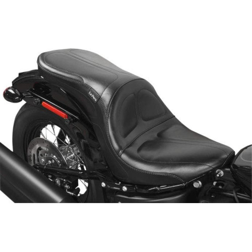 PartzBiz HD: 4410839-Le Pera LY-910 Maverick Black 2-UP Standard Seat 18-23 Softail Street Bob Slim | LY-910 PartzBiz HD: 4410839-Le Pera LY-910 Maverick Black 2-UP Standard Seat 18-23 Softail Street Bob Slim | LY-910