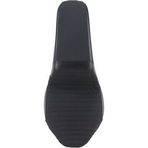 PartzBiz HD: 4410805-Le Pera LYB-590PTGP Black Kickflip 2-Up Seat Pleated Gripp Harley FXBR FLFB 18-20 0802-1318 08021318 milwaukee eight fat boy bob breakout