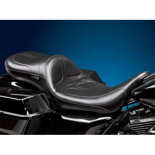 PartzBiz HD: 4410786-Le Pera Maverick Daddy Long Legs 2-Up Stitched Seat for Harley Road King 02-07 | Le Pera PartzBiz HD: 4410786-Le Pera Maverick Daddy Long Legs 2-Up Stitched Seat for Harley Road King 02-07 | Le Pera
