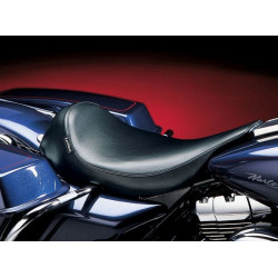 PartzBiz HD LPL-857 - Le Pera Low Profile Silhouette Smooth Solo Seat for Harley FLH/T 91-96 | Le Pera PartzBiz HD LPL-857 - Le Pera Low Profile Silhouette Smooth Solo Seat for Harley FLH/T 91-96 | Le Pera