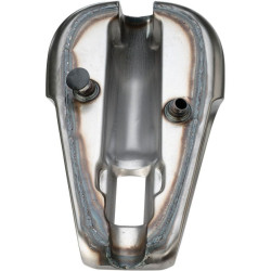 PartzBiz HD DS07010763 - Legacy Lynx Raw 3.8 Gallon Peanut Gas Fuel Tank for Harley Sportster Custom Carb | 0701-0763