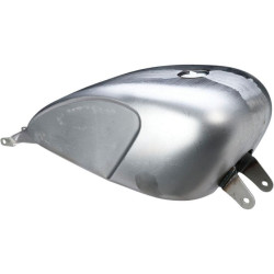 PartzBiz HD DS07010764 - Legacy Lynx Raw 3.8 Gallon Peanut Gas Fuel Tank for Harley Sportster XL 04-06 | 0701-0764 Repl OEM 61348-04