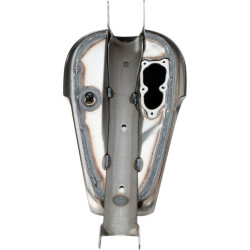 PartzBiz HD DS07010765 - Legacy Lynx Raw 3.8 Gallon Peanut Gas Fuel Tank for Harley Sportster XL 07-15 | 0701-0765 OEM 61405-07