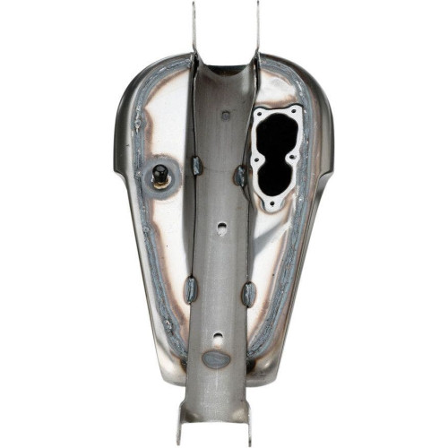 PartzBiz HD: 4410734-Legacy Lynx Raw 3.8 Gallon Peanut Gas Fuel Tank for Harley Sportster XL 07-15 | 0701-0765 OEM 61405-07