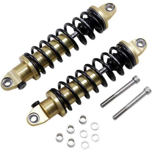 PartzBiz HD: 4410713-Legend Gold Revo-A Adjustable Standard FXR Coil 13" L Rear Shocks Harley 84-00 | 1310-1745 PartzBiz HD: 4410713-Legend Gold Revo-A Adjustable Standard FXR Coil 13" L Rear Shocks Harley 84-00 | 1310-1745