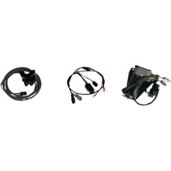 PartzBiz HD DS13110156 - Legend Suspension Air-A Air Ride ช่วงล่างแบบปรับได้ 18-19 M8 Softail milwaukee แปด fat bob fls