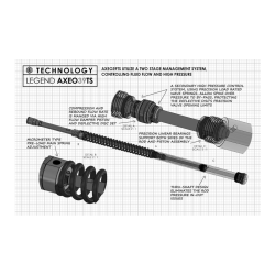 PartzBiz HD DS04140591 - Legend Suspension AXEO39TS 39 มม.ด้านหน้าส้อมระบบกันสะเทือน 88-94 Harley-Davidson Sportster Dyna XL FX Suspensionเปลี่ยนอัพเกรด PartzBiz HD DS04140591 - Legend Suspension AXEO39TS 39 มม.ด้านหน้าส้อมระบบกันสะเทือน 88-94 Harley-Davidson Sportster Dyna XL FX Suspensionเปลี่ยนอัพเกรด