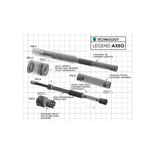 PartzBiz HD: 4410644-Legend Suspension AXEO43 43 มม.ระบบกันสะเทือนหน้าส้อม 2019 Harley-Davidson FXDR แรงกระแทกสปริงประสิทธิภาพการเปลี่ยนอัพเกรด PartzBiz HD: 4410644-Legend Suspension AXEO43 43 มม.ระบบกันสะเทือนหน้าส้อม 2019 Harley-Davidson FXDR แรงกระแทกสปริงประสิทธิภาพการเปลี่ยนอัพเกรด