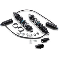 PartzBiz HD DS13101878 - Legend Suspension Revo-ARC 13" Remote Reservoir Standard Shocks 99-08 Harley FLH | 1310-1878