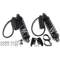PartzBiz HD DS13101882 - Legend Suspension Revo-ARC 13" Remote Reservoir Standard Shocks 09-13 Harley FLH | 1310-1882