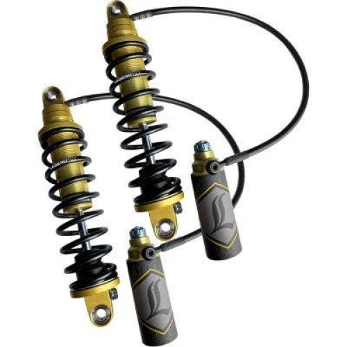 PartzBiz HD: 4410557-Legend Suspension 13" Gold Heavy Duty REVO ARC Remote Reservoir Shocks HD FL 99-08 1310-1927 13101927 electra road street glide king fat bob boy low softail slim deluxe heritage Harley Davidson FXR Disc Glide Low Rider Sport Grand touring Custom rese PartzBiz HD: 4410557-Legend Suspension 13" Gold Heavy Duty REVO ARC Remote Reservoir Shocks HD FL 99-08 1310-1927 13101927 electra road street glide king fat bob boy low softail slim deluxe heritage Harley Davidson FXR Disc Glide Low Rider Sport Grand touring Custom rese