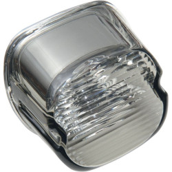 PartzBiz HD DS20100798 - Drag Specialties Smoke Laydown Taillight Lens With No Tag Window Harley 99-03 - 2010-0798 20100798