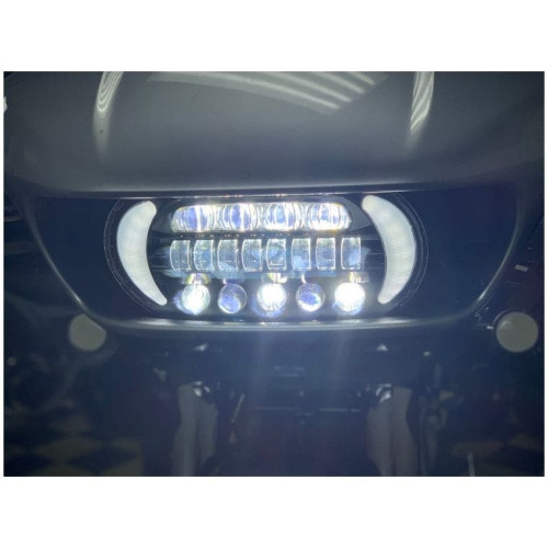 PartzBiz HD: 4410470-Letric LLC-5LRA ไฟหน้า Sharktooth แบบบูรณาการสัญญาณไฟเลี้ยว Harley FLTR 15-20 davidson road glide custom bagger คุณภาพประสิทธิภาพที่ดีที่สุดสำหรับ PartzBiz HD: 4410470-Letric LLC-5LRA ไฟหน้า Sharktooth แบบบูรณาการสัญญาณไฟเลี้ยว Harley FLTR 15-20 davidson road glide custom bagger คุณภาพประสิทธิภาพที่ดีที่สุดสำหรับ