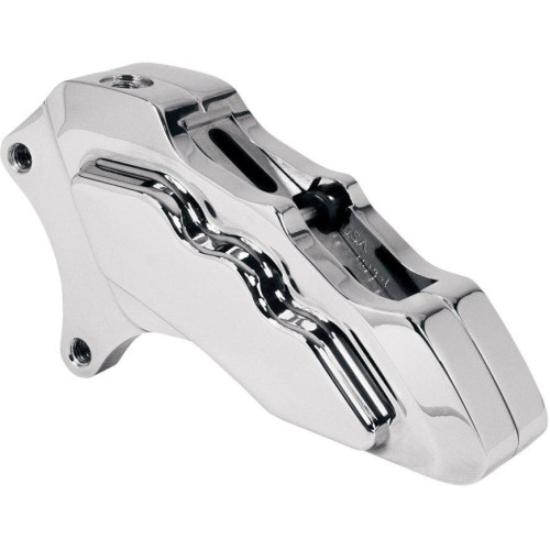 PartzBiz HD: 4410475-HHI Hawg Halters 6 Piston Chrome Left Side Caliper Harley Big Twin 11.5 00-16 | LHSCC6001