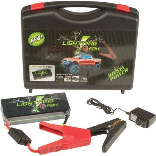 PartzBiz HD: 4410451-Lil Lightning Rescue Pak RP-3 Lithium Jump Start Pack รถบรรทุกดีเซล 12 โวลต์ 12-6803 PartzBiz HD: 4410451-Lil Lightning Rescue Pak RP-3 Lithium Jump Start Pack รถบรรทุกดีเซล 12 โวลต์ 12-6803
