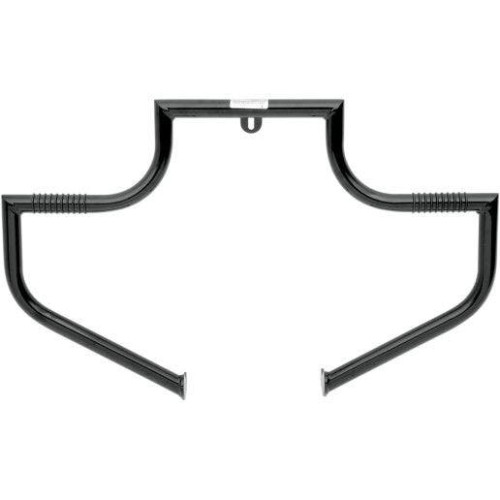 PartzBiz HD: 4410453-Lindby Front Gloss สีดำ Linbar Highway Engine Guard Bar สำหรับ Harley FL Softail 00-14 - BL110-1