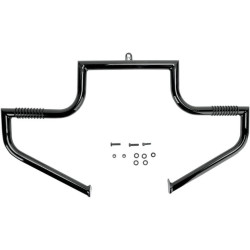 PartzBiz HD DS16240180 - Lindby Front Gloss สีดำ Linbar Highway Engine Guard Bar สำหรับ Harley FLH/T 97-18 PartzBiz HD DS16240180 - Lindby Front Gloss สีดำ Linbar Highway Engine Guard Bar สำหรับ Harley FLH/T 97-18