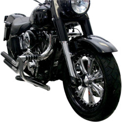 PartzBiz HD DS05051283 - Lindby Chrome MagnumBar Front Highway Bar Engine Guard Harley FLST FLS 00-15 | 1710 PartzBiz HD DS05051283 - Lindby Chrome MagnumBar Front Highway Bar Engine Guard Harley FLST FLS 00-15 | 1710