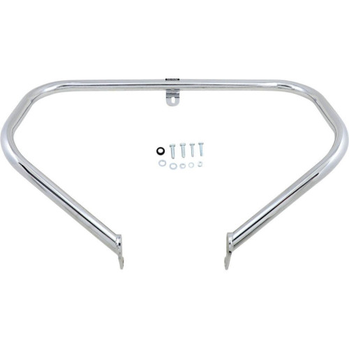 PartzBiz HD: 4410399-Lindby Chrome Unibar เหล็ก OE Repl การ์ดเครื่องยนต์ทางหลวง Harley Softail 18-Up