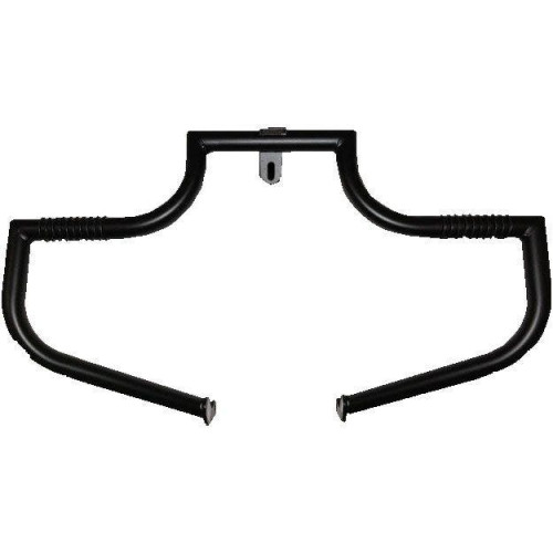 PartzBiz HD: 4410402-Lindby FB116-1 ด้านหน้าสีดำ Linbar Highway Engine Guard Bar 18 Harley Softail 1624-0336 16240336