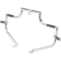 PartzBiz HD DS16240032 - Lindby Chrome Twinbar การ์ดเครื่องยนต์ด้านหน้า Highway Bar Harley FLST Softail 00-15 | 1201 PartzBiz HD DS16240032 - Lindby Chrome Twinbar การ์ดเครื่องยนต์ด้านหน้า Highway Bar Harley FLST Softail 00-15 | 1201