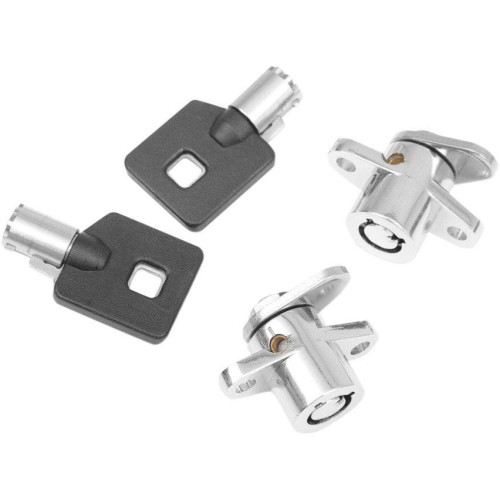PartzBiz HD: 4410417-Drag Specialties Replacement Saddlebag Lock Set with Keys Harley OEM Saddlebags - 3501-0867