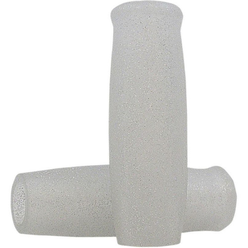 PartzBiz HD: 4410390-Lowbrow Metalflake Silver Classic 1 ” Krayton Rubber Grips Harley Metric & Custom | 4100 PartzBiz HD: 4410390-Lowbrow Metalflake Silver Classic 1 ” Krayton Rubber Grips Harley Metric & Custom | 4100