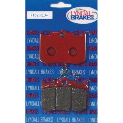 PartzBiz HD DS17200080 - ผ้าเบรคหน้าและหลัง Lyndall Racing Red Plus สำหรับคาลิปเปอร์ลูกสูบ PM 4 | PartzBiz HD DS17200080 - ผ้าเบรคหน้าและหลัง Lyndall Racing Red Plus สำหรับคาลิปเปอร์ลูกสูบ PM 4 |
