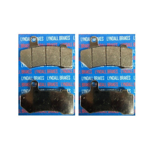 PartzBiz HD: 4410349-ผ้าเบรกหน้า Lyndall Racing Xtreme Low Dust Series Harley Touring & V-Rod | 7254X เปลี่ยน OEM 41852-08; 41852-08A; 41852-08B PartzBiz HD: 4410349-ผ้าเบรกหน้า Lyndall Racing Xtreme Low Dust Series Harley Touring & V-Rod | 7254X เปลี่ยน OEM 41852-08; 41852-08A; 41852-08B