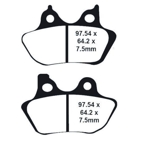 PartzBiz HD: 4410353-ผ้าเบรคหน้าหลัง Lyndall Racing Xtreme Low Dust Series Harley Models 00-07 | 7195 เปลี่ยน OEM 44082-00 AC PartzBiz HD: 4410353-ผ้าเบรคหน้าหลัง Lyndall Racing Xtreme Low Dust Series Harley Models 00-07 | 7195 เปลี่ยน OEM 44082-00 AC