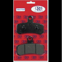 PartzBiz HD DS17200068 - ผ้าเบรกหน้า Lyndall Racing Z-Plus สำหรับ Softail และ Dyna ปี 08 ขึ้นไป | 7256-ZPLUS
