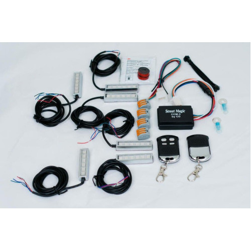 PartzBiz HD: -Magical Wizard TMWZ06 6 Color Changing LED Light Standard Kit Harley & Metric Bikes PartzBiz HD: -Magical Wizard TMWZ06 6 Color Changing LED Light Standard Kit Harley & Metric Bikes