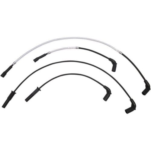 PartzBiz HD: 4410275-Magnum 3046C Sterling Chromite II Braided Spark Plug Wires Harley Touring 17-Up PartzBiz HD: 4410275-Magnum 3046C Sterling Chromite II Braided Spark Plug Wires Harley Touring 17-Up