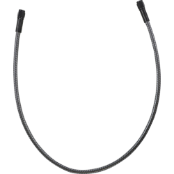 PartzBiz HD DS17416256 - Magnum 7526 Carbon KARBONFIBR Mid-Line 26" Universal Brake Line Harley