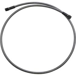 PartzBiz HD DS17416261 - Magnum 7578 Carbon KARBONFIBR Mid-Line 78" Universal Brake Line Harley