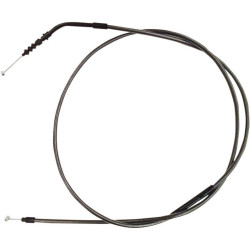 PartzBiz HD DS06522059 - Magnum Braided Black Pearl Plus + 8 Clutch Cable Indian Chief Cheiftain | 42308