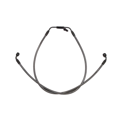 PartzBiz HD DS17416399 - Magnum Braided No-ABS Lower Brake Line Black Pearl for Harley 22-23 FXLRS/T XLCX | 47024 PartzBiz HD DS17416399 - Magnum Braided No-ABS Lower Brake Line Black Pearl for Harley 22-23 FXLRS/T XLCX | 47024