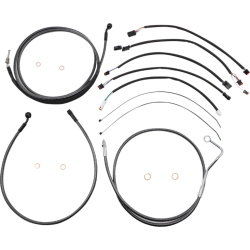 PartzBiz HD DS06620811 - Magnum KARBONFIBR 12-14 Bar Control Cable Install Kit ABS Harley FLHRXS 17-Up PartzBiz HD DS06620811 - Magnum KARBONFIBR 12-14 Bar Control Cable Install Kit ABS Harley FLHRXS 17-Up