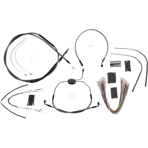 PartzBiz HD: 4410025-Magnum KARBONFIBR 12-14 Bar Control Cable Install Kit Non ABS Harley Batwing 08-13 0662-0806 06620806 787301 PartzBiz HD: 4410025-Magnum KARBONFIBR 12-14 Bar Control Cable Install Kit Non ABS Harley Batwing 08-13 0662-0806 06620806 787301