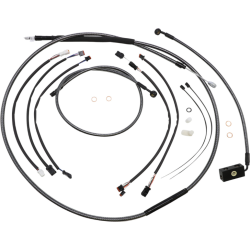 PartzBiz HD DS06620820 - Magnum KARBONFIBR 12-14 Handlebar Control Cable Install Kit Harley Softail 18-Up PartzBiz HD DS06620820 - Magnum KARBONFIBR 12-14 Handlebar Control Cable Install Kit Harley Softail 18-Up